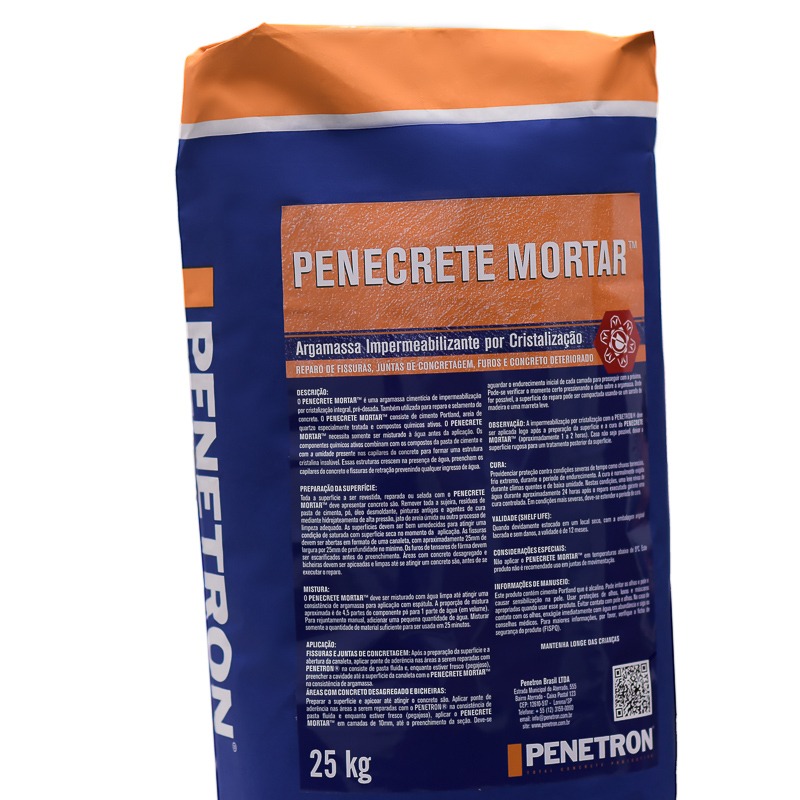 PENECRETE MORTAR SACO 25 KG